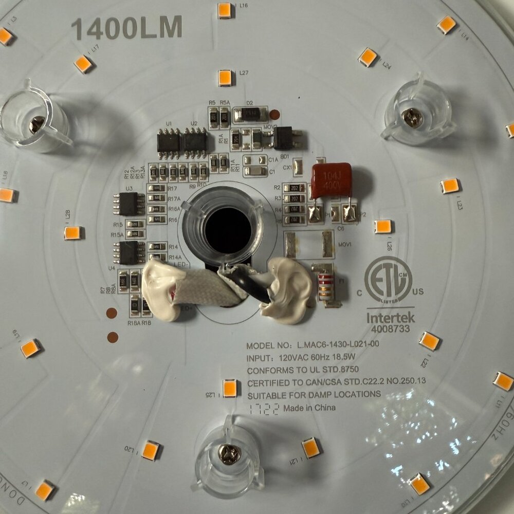 LED Flush Mount Light - NEW - Picture 2 of 5